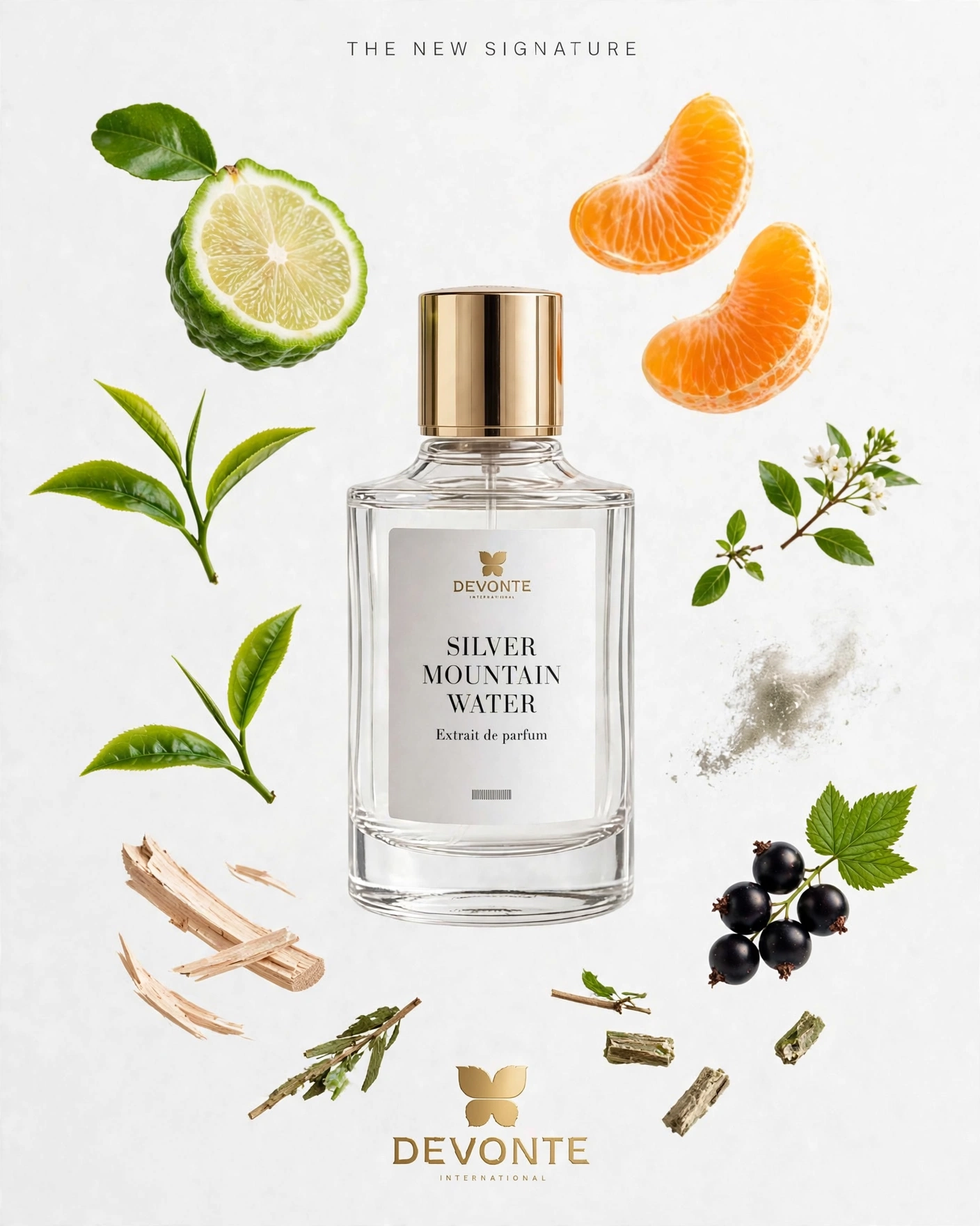 SILVER MOUNTAIN WATER By Devonte Extrait de parfum